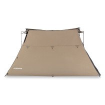 Paroi latérale trapézoïdale Batwing Rhino Rack : auvent raid rob